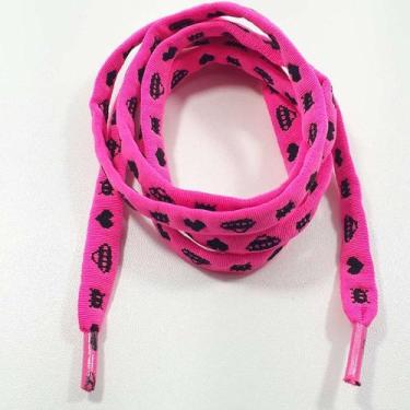 Imagem de Cadarço Par 1 m 1,10m com ponteira tênis coturno bota Várias Cores Cad