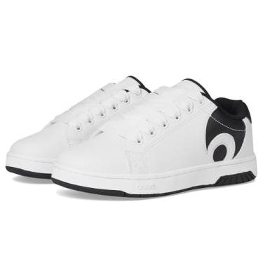 Imagem de Osiris Tênis de skate masculino Troma Alt, Branco/Preto, 46