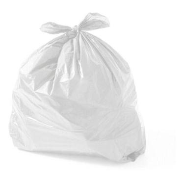 Imagem de Saco Para Lixo Branco 75X90X004 100L Com 100 Un - HIGIPACK