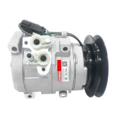 Imagem de Compressor de ar condicionado ca para carro 10s15c 24v compatível com isuzu forward max frr fsr ftr fts fvr fvz 6hk1 2007-447190-3580 1-83532-328-0
