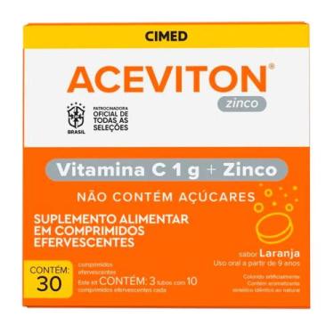Imagem de Aceviton Zinco 30Cpr Efervescente - NAO INFORMADO