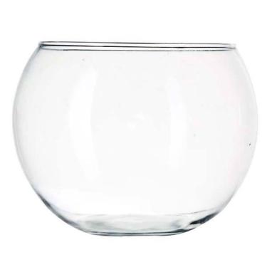 Imagem de Vaso Tipo Aquário Redondo Vidro 9L Arranjos Ornamentais