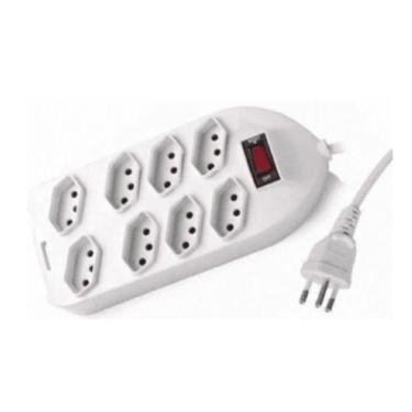 Imagem de Filtro De Linha Multilaser Com 8 Tomadas 3 Pinos 1,5 Metros