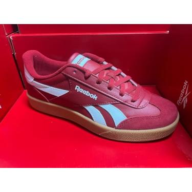 Imagem de Reebok Tênis de camurça unissex adulto Smash Edge, Vermelho flash/branco/chiclete 1, 8.5 Women/7 Men