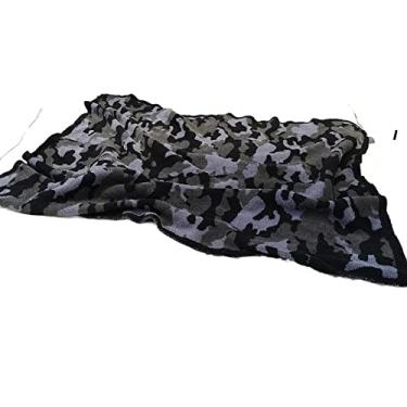 Imagem de CNBYDK Manta tecida à mão, aconchegante, de microfibra, delicada, de crochê, para usar, fofa, para escritório, sofá, cama, mantas de quadros de polar