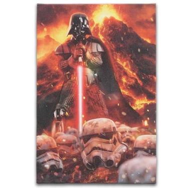 Imagem de Open Road Brands Arte de parede Disney Star Wars Darth Vader Vulcano Gallery Embrulhada - Decoração de parede impressionante Darth Vader para casa