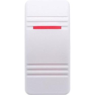 Imagem de Interruptor De Pressão Branco Botão 3Pinos Led Vermelho - Abrolhos Náu