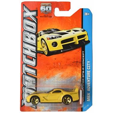 Imagem de Matchbox Dodge Viper GTS R Concept, MBX Adventure City [Yellow] 29/120