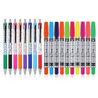 Imagem de Mr. Pen Kit de diário bíblico, pacote com 18 – 10 marcadores de gel, 8 canetas sem derramamento, canetas bíblicas e marcadores, sem sangramento, presente