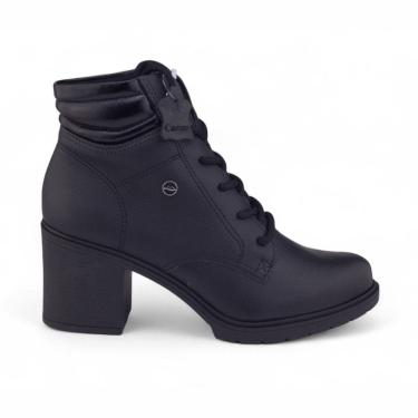 Imagem de Bota Feminina Dakota Cano Curto D0461 Couro Coturno