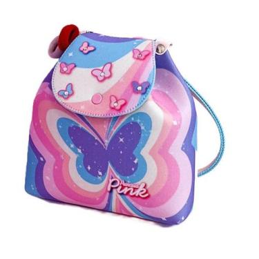Imagem de Mini Mochila Costas Borboleta - Princesa Pink