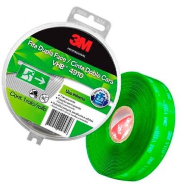 Imagem de 1 ROLO DE FITA DUPLA FACE 3M FIXA FORTE 5 METROS 12mm