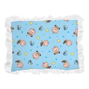 Imagem de Travesseiro com Babado Cebolinha Turma da Mônica Baby