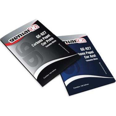 Imagem de Papel Carbono Para Maquina Papel Preto A4 Ge 927 - Planeta Brinquedos