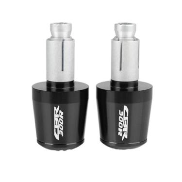 Imagem de Extremidades de manoplas de guidão de motocicleta, tampas de extremidade, acessórios deslizantes de peso para CBR300R CB300F CBR300FA CBR600RR 2014 2015-2018