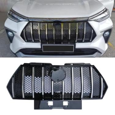 Imagem de Acabamento da tampa da grade do para-choque do carro compatível com VELOZ 2022+ Honeycomb Racing Grille Body Kit Acessórios de carro (prata)