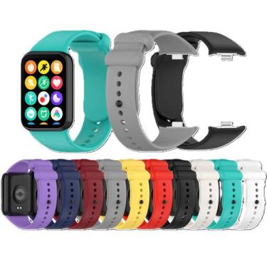Imagem de Pulseira Silicone Compatível Redmi Watch 4 - Poolsy, Preta