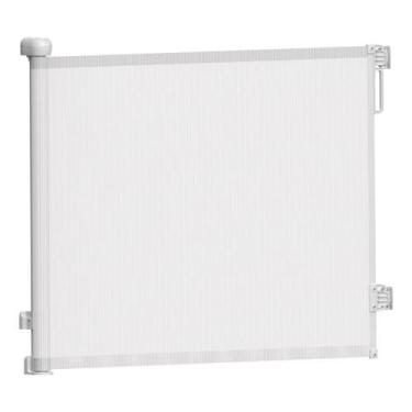 Imagem de Portão Retrátil Sem Perfuração Para Bebês E Pets Segurança - Kf Import