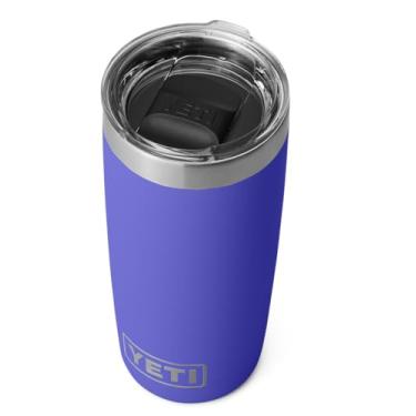 Imagem de YETI Copo Rambler, copo de aço inoxidável isolado a vácuo com tampa Magslider, violeta ultramarino, 295 ml