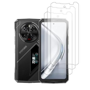 Imagem de NOUKAJU [Pacote com 3] Protetor de tela para DOOGEE V40/V40 Pro, vidro temperado HD, resistente a arranhões, durável e à prova de quedas, protetor de tela de vidro temperado para DOOGEE V40/V40 Pro