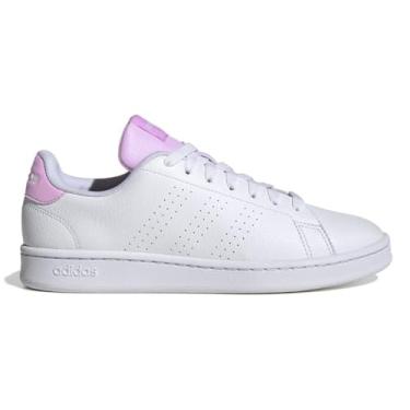 Imagem de Tênis Adidas Feminino Casual Advantage Cwhite/bliss Lilac If6108 37