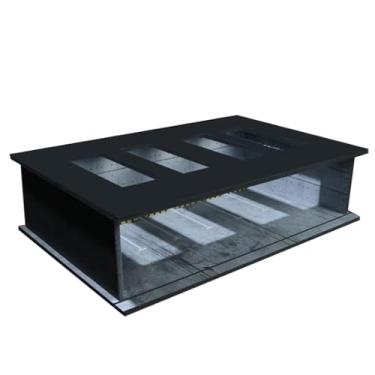 Imagem de simhoa 1/64 Vitrine de Cena de Estacionamento Liga Modelo de Carro Brinquedo Expositor Mini Modelo Carros Caixa de Armazenamento Coleção Layout Vitrine