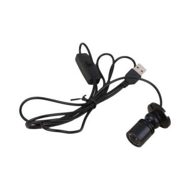 Imagem de Mini Holofote LED USB 5V 3W Rotativo, Montado Em Superfície, Para Armá