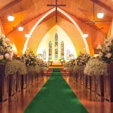 Imagem de Passadeira de Noiva para Casamento 3mm - 5m x 1m de Largura - Inylbra,