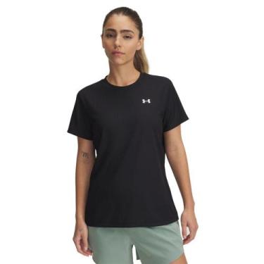 Imagem de Camiseta de Treino Under Armour Tech Feminina, Preto, G