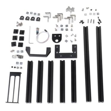 Imagem de Phefop Alumínio DIY Computador Rack de Caixa -mãe, Quadro Vertical de Chassi Aberto para Placas -mãe ITX, Bom Design de Dissipação de Calor para Entusiastas de Bricolage