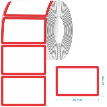Imagem de Etiqueta Para Preço Tr-6 60x40mm C/460 Etiquetas - Grespan