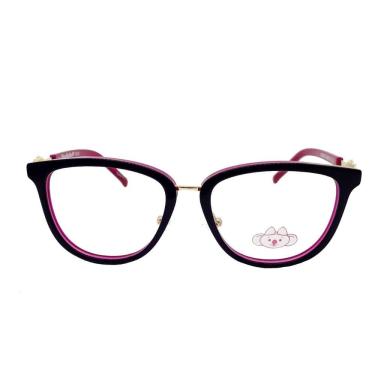 Imagem de Armação Lilica Ripilica Preto E Roxo Vlr139