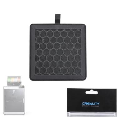 Imagem de Filtro de ar de carvão ativado Creality K2/K2 Pro/K2 Plus Plus 101 × 101 × 10, peças de reposição originais do purificador de ar, acessórios para impressora 3D