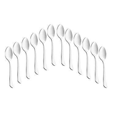 Imagem de Conjunto 12 Colheres para Sobremesa Yale em Aço Inox - Wolff