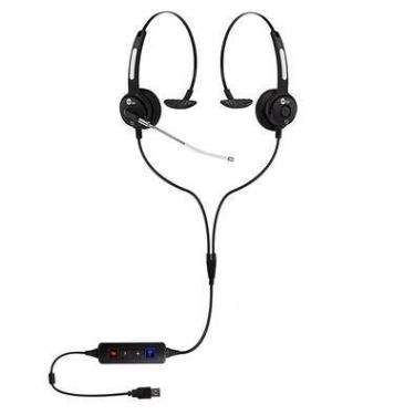 Imagem de Kit Monitoramento Topuse Htu-310 Call Center Headset USB Voip
