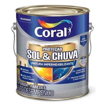 Imagem de Coral Sol E Chuva Impermeabilizante 3,2l Trilha Verde, TRILHA VERDE