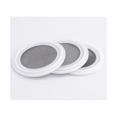 Imagem de Tela De Filtro De Malha De Aço Inoxidável 304 Para Braçadeira Tripla (1,5''-4'') – Malha 10/20/30-300 Com Vedação De PTFE – Vinho Caseiro Sanitário – 1 Peça(91mm(3 inch),150 Mesh)