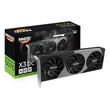 Imagem de Gpu Inno3d Geforce Rtx 5070 X3 Oc 12gb 192bits Gddr7 N50703-12d7x-1950