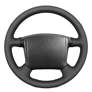 Imagem de MEWANT Capa de volante costurada à mão para Ford Ranger Mk1 (1998–2006)/Ford Ranger 2009-2011 Acessórios de volante para Ford Ranger