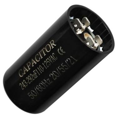 Imagem de Capacitor de partida do motor Seentech 243-292uF 110-125VAC 50/60Hz
