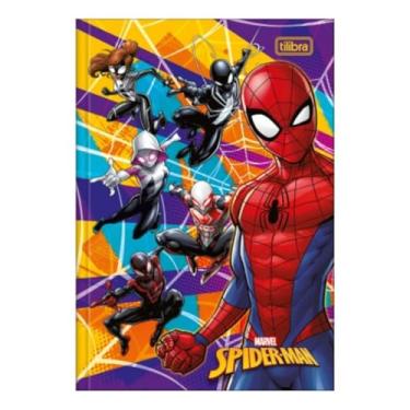 Imagem de Caderno Broch Cd 80 Folhas, Spider Man, 21 mm, Tilibra - SORTIDO, Multicolor