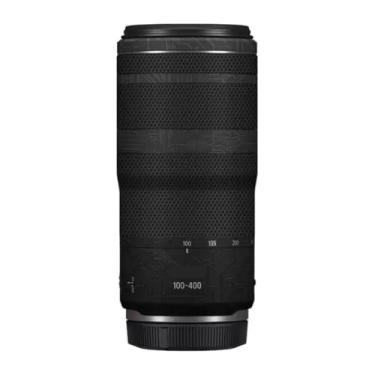 Imagem de 100-400 5.6-8 Adesivo de lente de câmera antiarranhões para Canon RF100-400mm F5.6-8 é USM Coat Wrap película protetora corpo capa de pele (preto circuito)