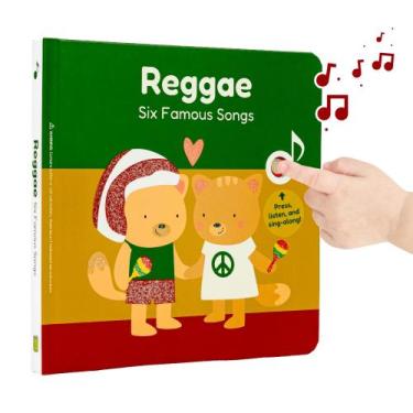 Imagem de Livro musical Cali's Books Reggae para crianças 1-3 com 6 músicas