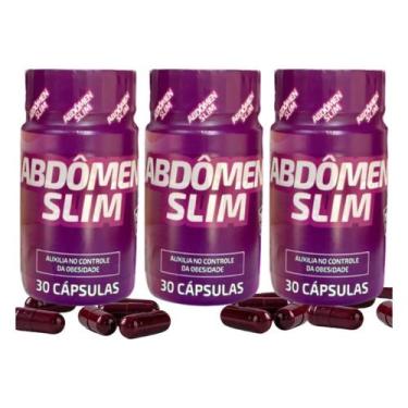 Imagem de 3 Abdomen Slim Original 30 Cápsulas