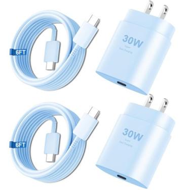 Imagem de Carregador Vilive 30W USB C de carregamento rápido para iPhone 15 Pro 