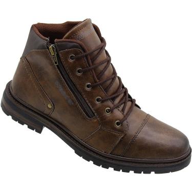 Imagem de Bota Casual Coturno Wonder Resistance Cano Curto Cadarço E Zíper Masculina