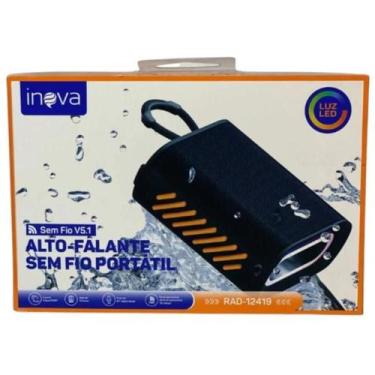Imagem de Caixa de som bluetooth rad12419 (7893095422139) - Inova
