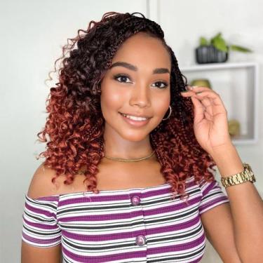 Imagem de Goddess Box Braids Crochet Hair Yewell, 10 polegadas, 9 pacotes para m