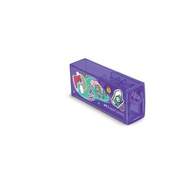 Imagem de Apontador Faber Castell glimmer viagem com depósito