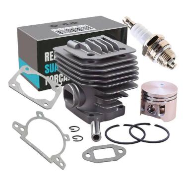 Imagem de 2X Cilindro Pistão Vela Compatível Roçadeira Stihl Fs160 Fs